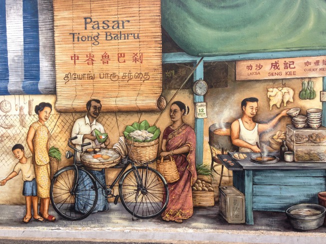 Tiong Bahru murals