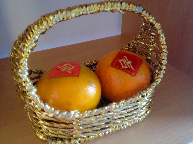 Oranges – symbols of prosperity and good luck